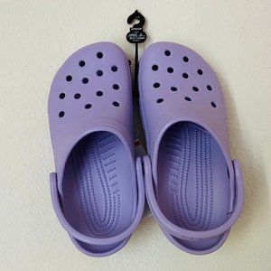 Lavender Crocs